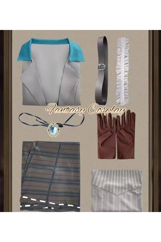 Identity V Journalist Alice DeRoss Original Cosplay Costume